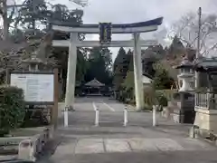 天皇神社の鳥居