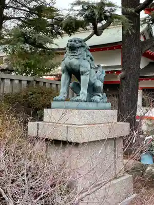 道意神社の狛犬