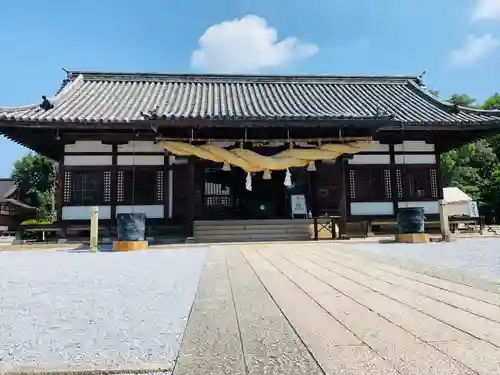 阿智神社の本殿・本堂
