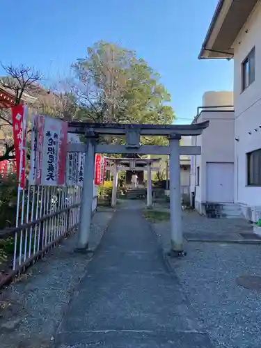 甲斐善光寺の鳥居