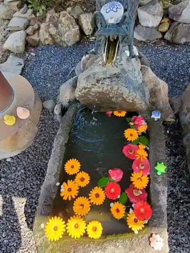 大鏑神社の手水