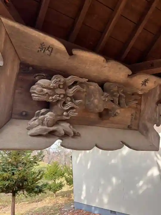 中札内神社の芸術