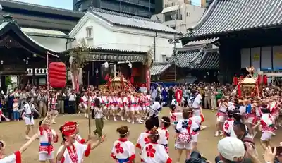 大阪天満宮のお祭り