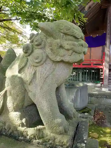 白山神社の狛犬