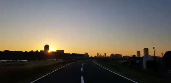 柴又八幡神社の景色