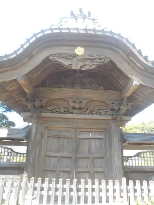 時宗総本山 遊行寺(正式:清浄光寺)の山門・神門