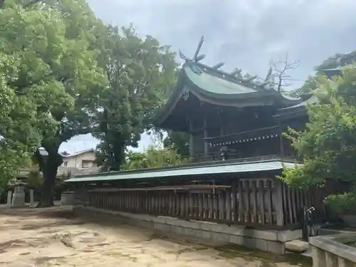 岡湊神社の本殿