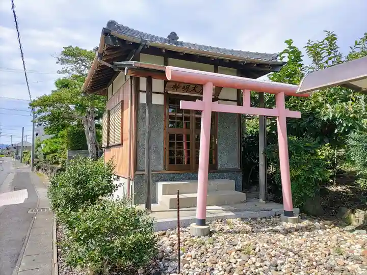 大澄大明神の本殿・本堂