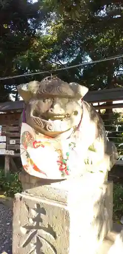 菊田神社の狛犬