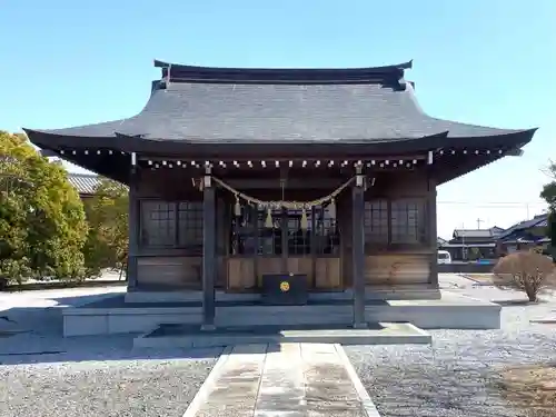 諏訪神社の本殿・本堂