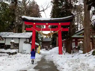 伊佐須美神社の鳥居