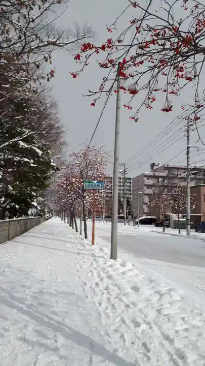 新琴似神社の周辺