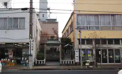 駅前神社の周辺