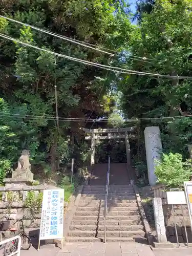 代々木八幡宮の鳥居