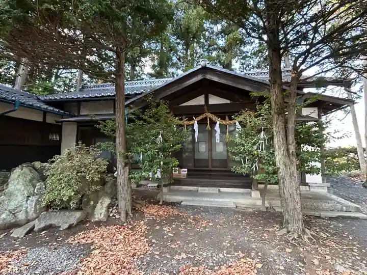 八幡社日吉社合殿(長野県)