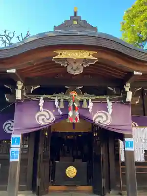 月見岡八幡神社の本殿・本堂