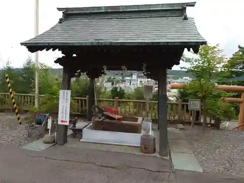 浦幌神社・乳神神社の手水舎
