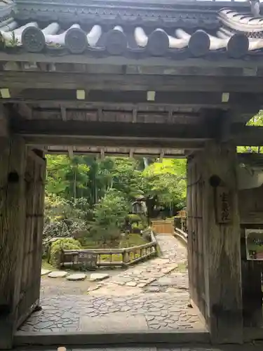 宝泉院の山門