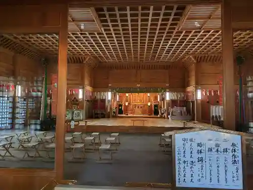 上川神社の本殿・本堂