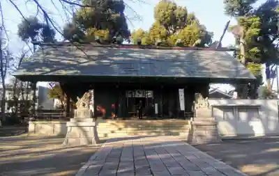 所澤神明社の本殿・本堂