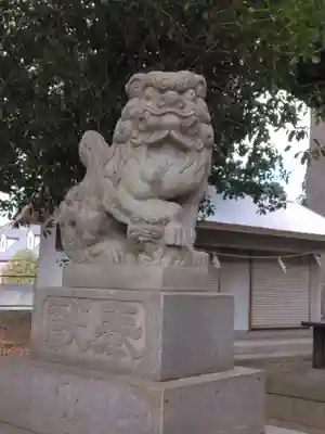 飯泉八幡神社の狛犬