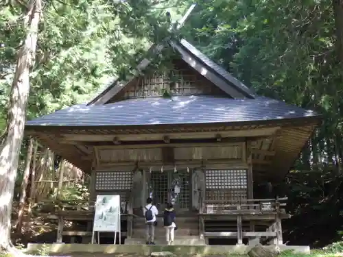 戸隠神社火之御子社の本殿