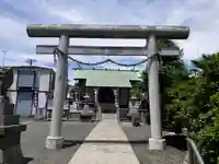 白幡神社の鳥居