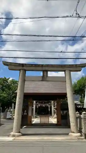 伊勢神社の鳥居