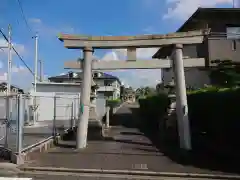 白山社の鳥居