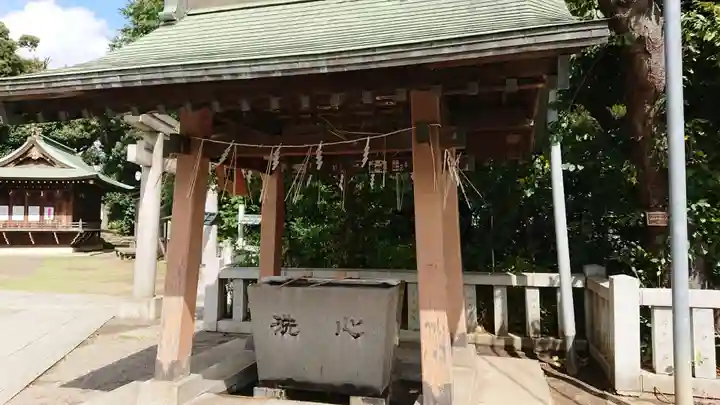 赤羽八幡神社の手水舎