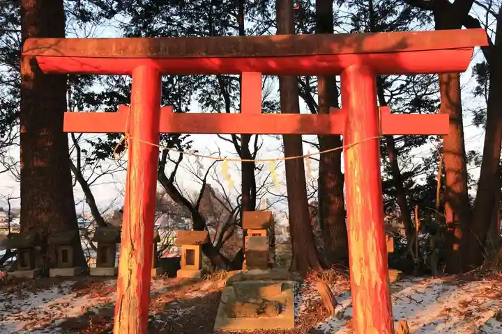 阿久津「田村神社」(郡山市阿久津町)旧社名:伊豆箱根三嶋三社の末社・摂社