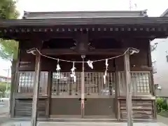 宇奈根氷川神社の本殿