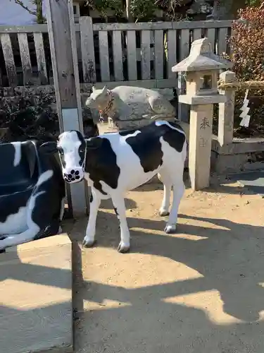 三田天満宮の動物