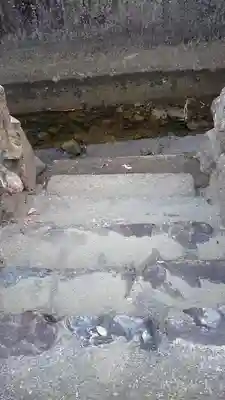 宇氣比神社の手水舎