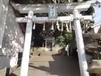 津之宮神社の鳥居
