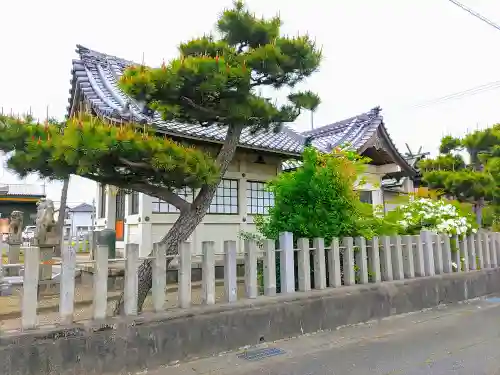 神明社（西福田5）の本殿・本堂