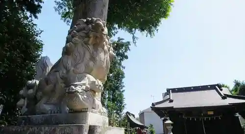 水子氷川神社の狛犬