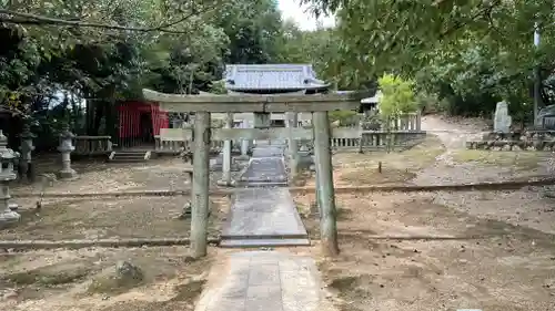 山ノ神社の鳥居