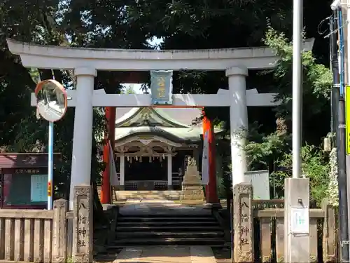 天沼八幡神社の鳥居