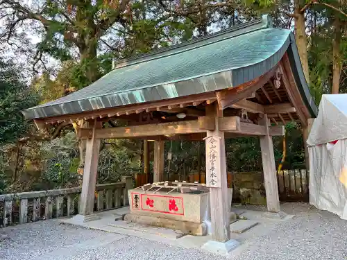 今山八幡宮の手水