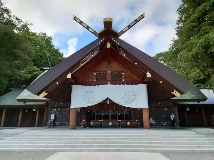 北海道神宮の本殿・本堂