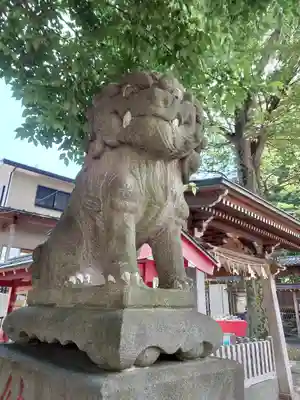 滝野川八幡神社の狛犬