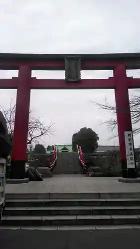 亀戸天神社の鳥居