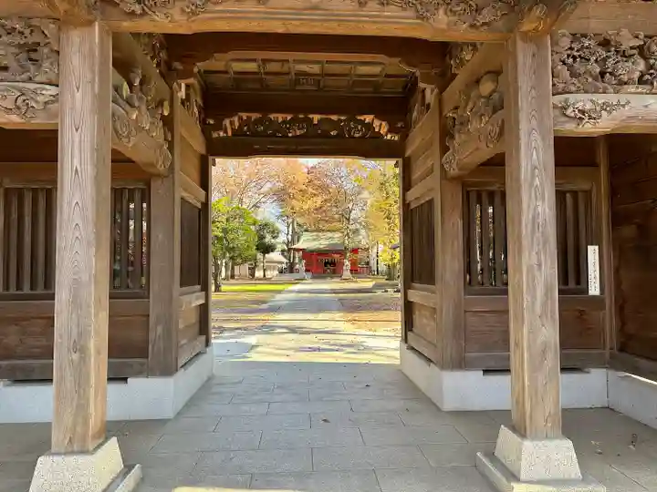 小野神社の山門・神門