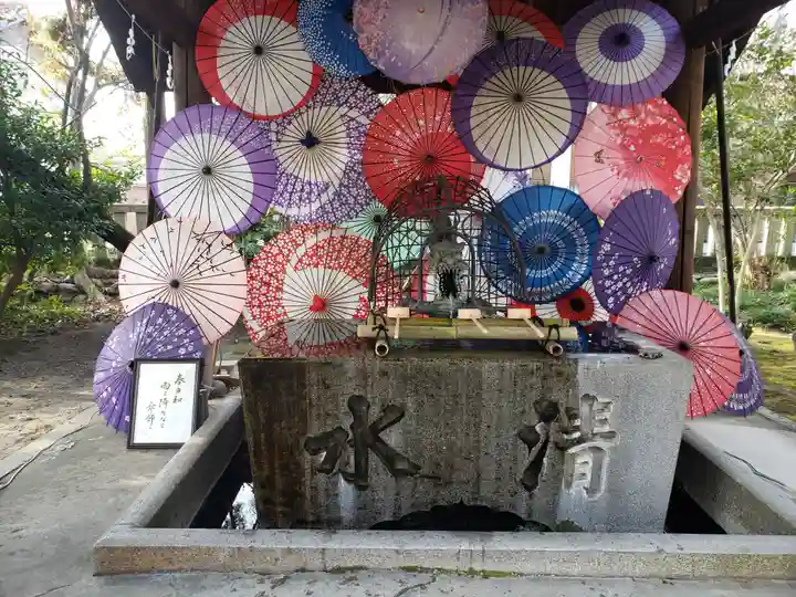 若宮神明社の手水舎