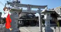 古録天神社の鳥居