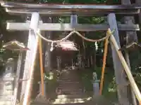 中社五斎神社の鳥居