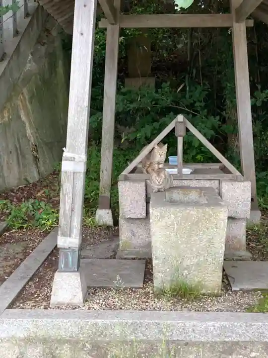 蛭子神社の手水舎