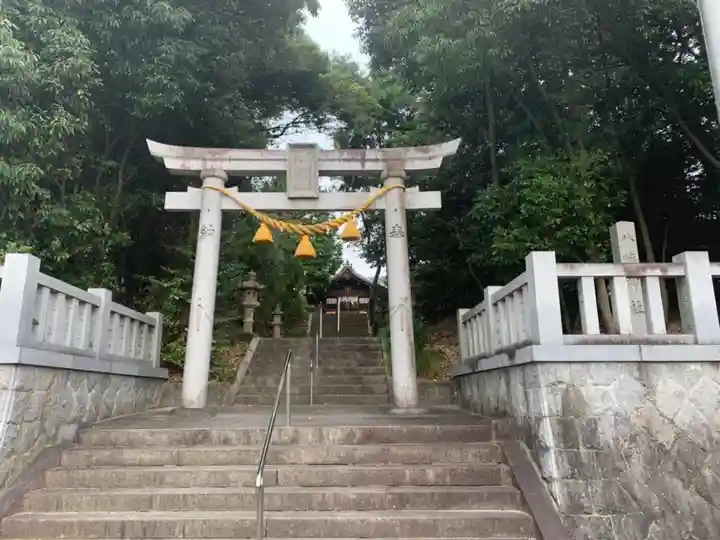 八幡神社(みよし市)の鳥居