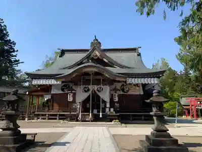 寒河江八幡宮の本殿・本堂
